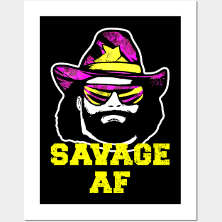 Savage Af // Macho Man // 80s Posters and Art